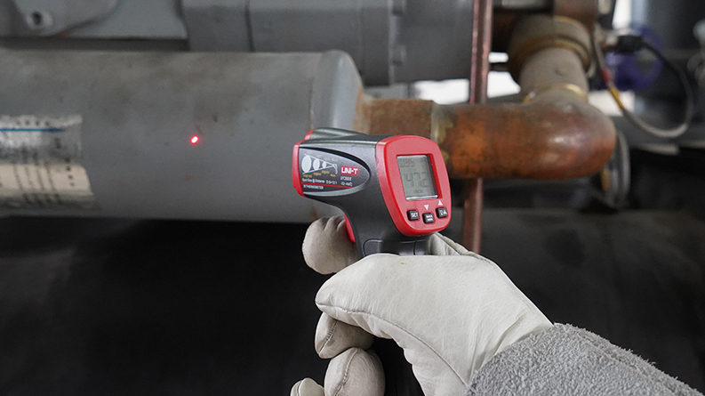 UT300S temperature measurement