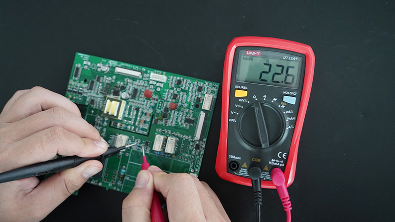 UT33A+ Resistance Measurement