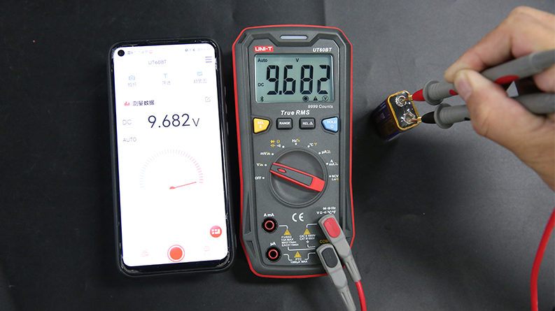 UT60BT Capacitance Measurement