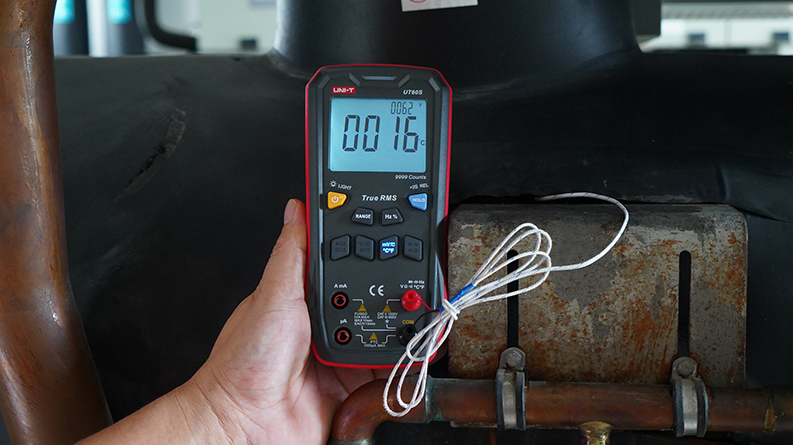 UT60S Temperature Measurement