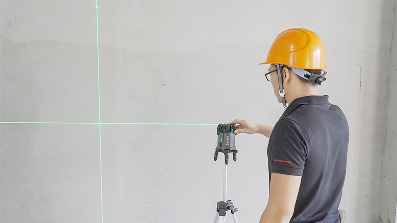 LM555LD Laser Leveler 6 LM555LD application 1