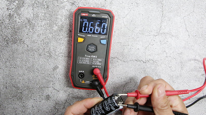 UT123D Smart Digital Multimeter 6 UT123D Capacitance Measurement