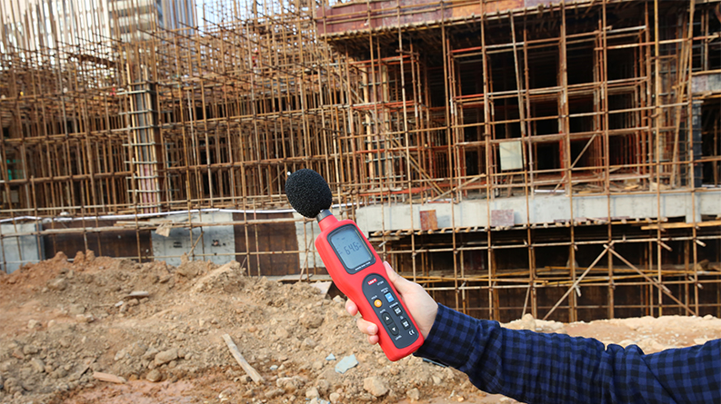 UT352 Sound Level Meter 9 UT352 application 1