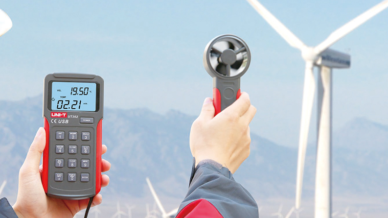 UT360 Series Anemometers 9 UT362 application 1