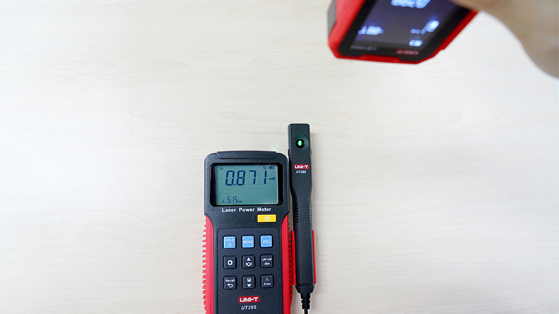 UT385 Laser Power Meter 8 UT385 application 2