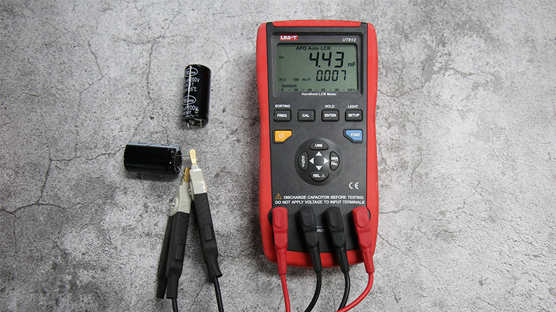 UT612 Capacitance measurement