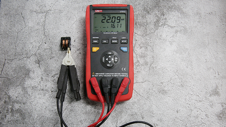 UT612 Inductance measurement