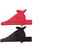 UT-C Series Alligator Clips 11 UT-C02B (M4) threaded bore alligator clips