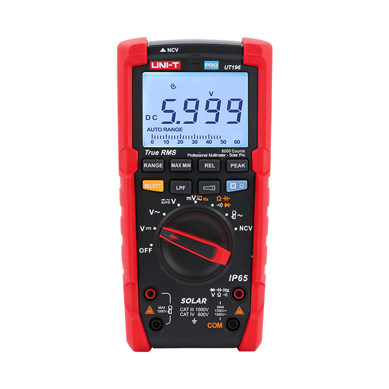 UT196 1700V DC True RMS Professional Multimeter - Solar Pro 1 UT196_1