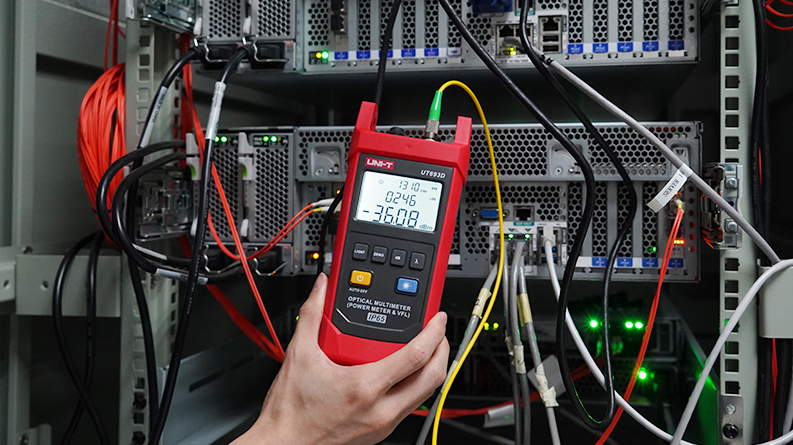 UT693D Optical Multimeter (Power Meter & VFL) 8 UT693D application 1