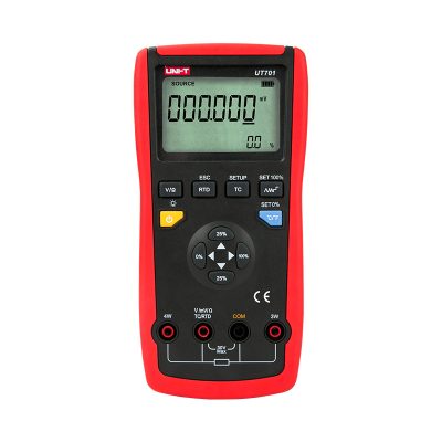 UT715 Multifunction Loop Process Calibrator 12 UT701 Single Function Temperature Calibrator
