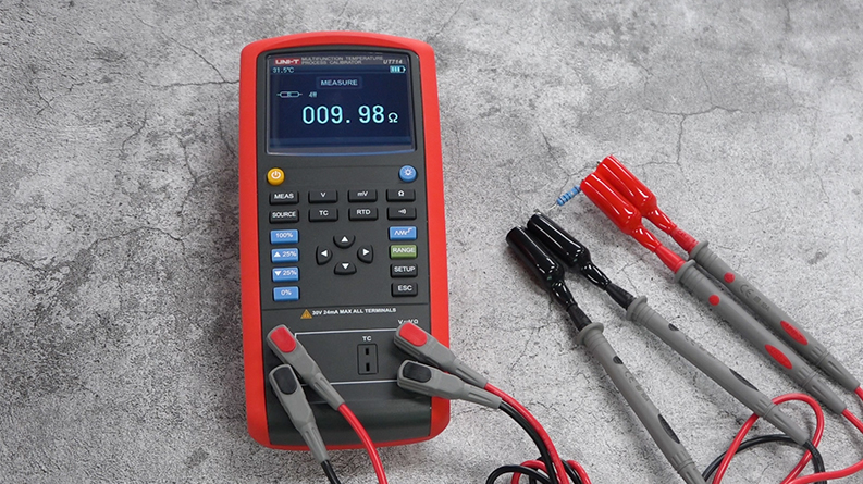 UT714 Resistance measurement