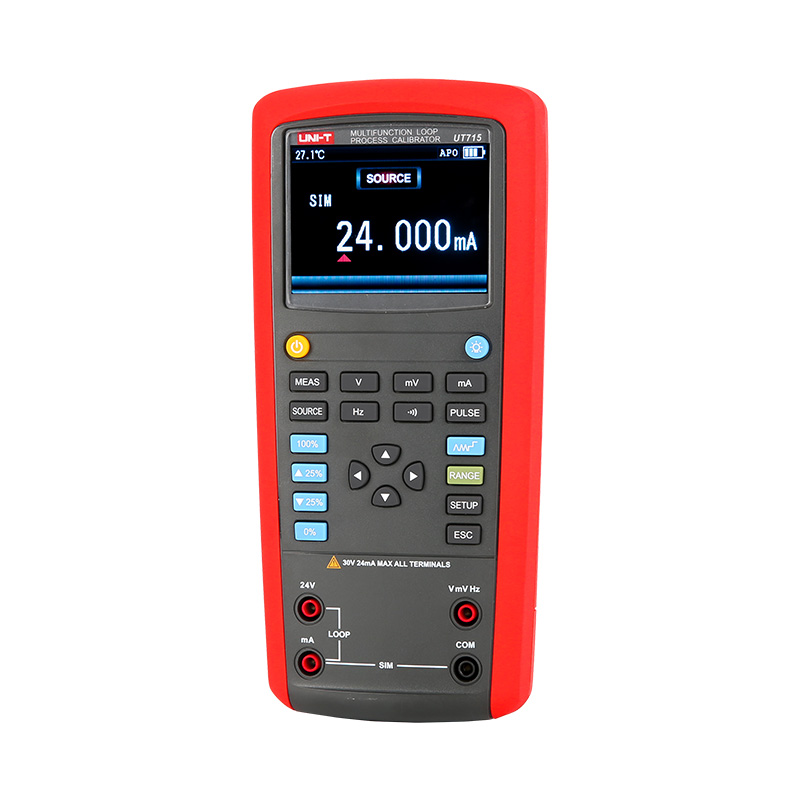 UT715 Multifunction Loop Process Calibrator 1 UT715-1