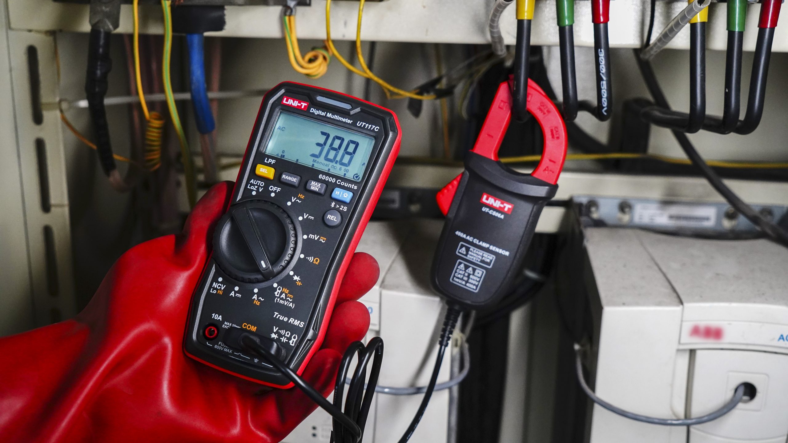 External current clamp supported