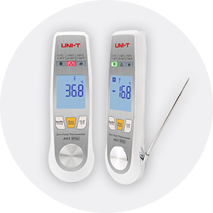 Infrared + Contact Thermometer