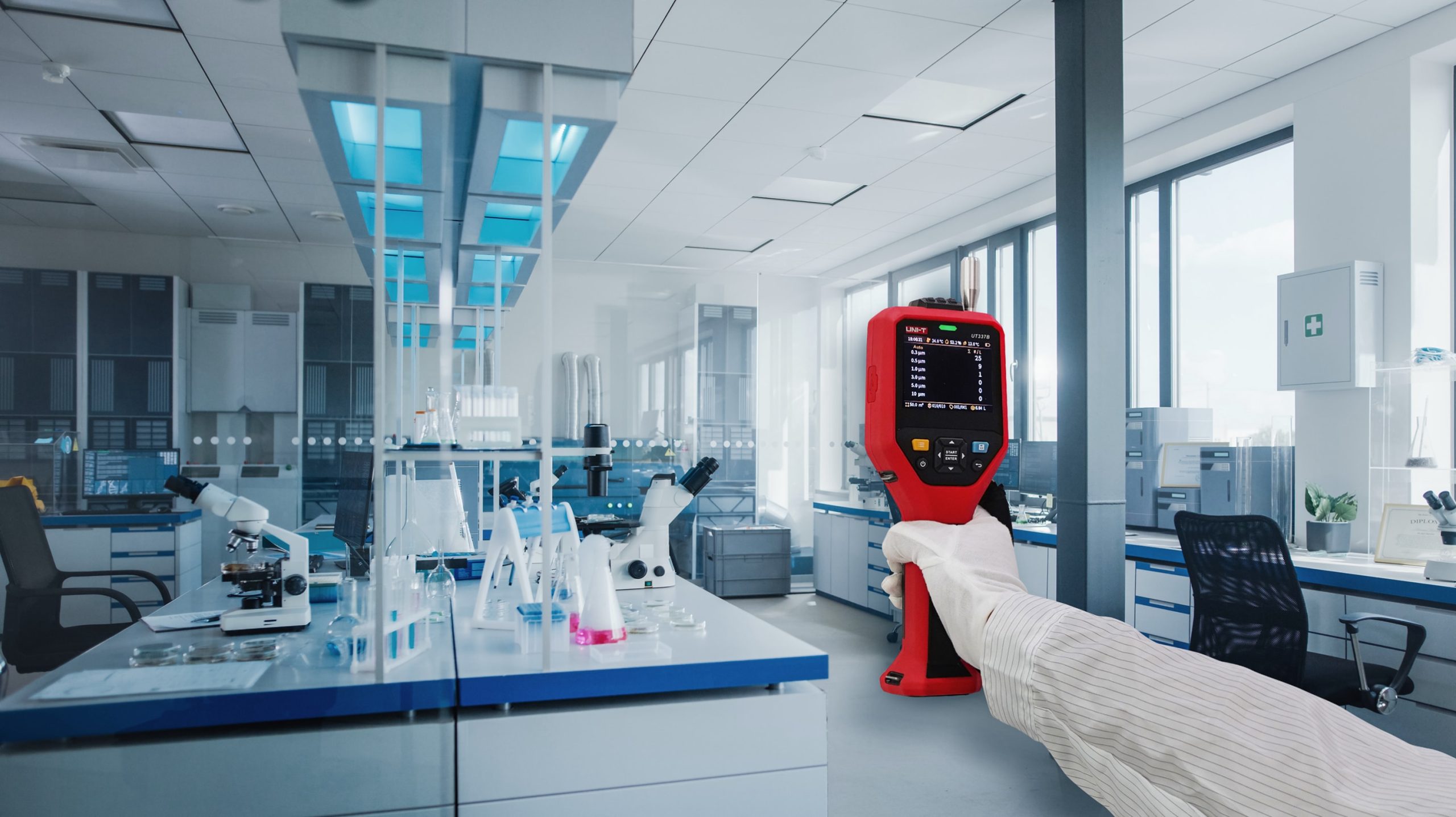 UT337B Laser Particle Counter 12 UT337B Application-1